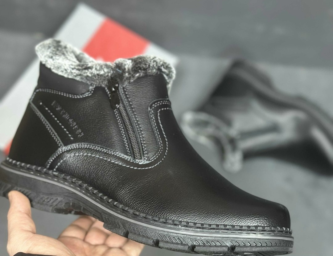 ботинки мужские зимние ailaifa арт. b229695-2,,мужские ботинки, мужская,зимние ботинки мужские