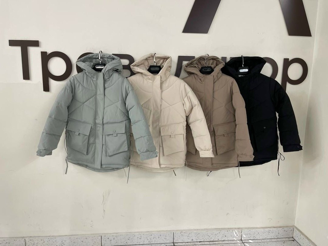 бежевый пуховик,оверсайз куртка,пуховик,короткий пуховик,куртка женская