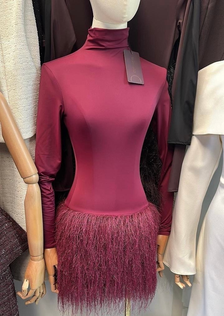 бордовое платье,платье свитер,платье,юбка мини,женское мини платье с длинными рукавами