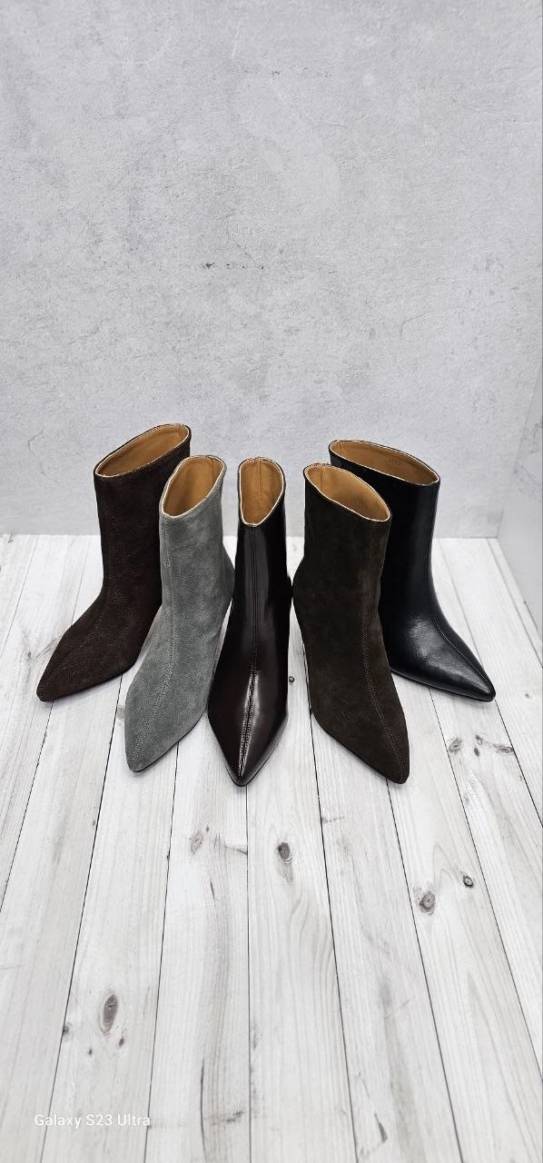 ,ботильоны женские,женские ботильоны с острым носком, женская,короткие сапоги