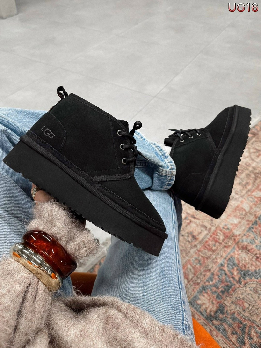 ,угги ugg,мужские ботинки ugg, женская,ugg neumel black