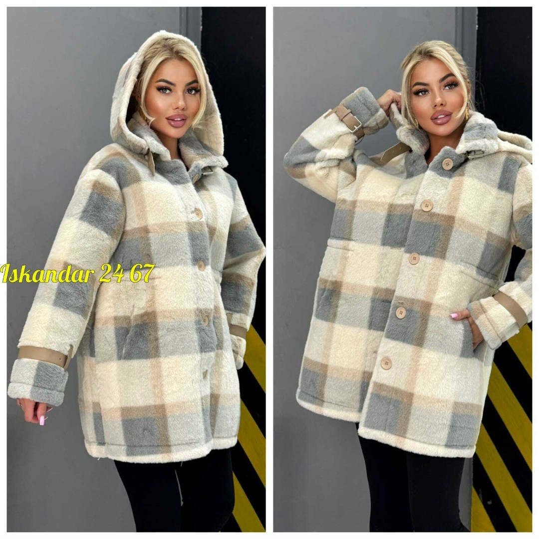 пальто в клетку,рубашка женская теплая оверсайз в клетку,женская куртка,полупальто демисезонное, куртки женские