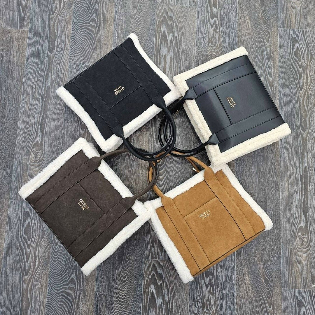 сумка женская guess с мехом,сумка женская с мехом натуральная,сумки с мехом,сумка меховая,меховая сумка женская