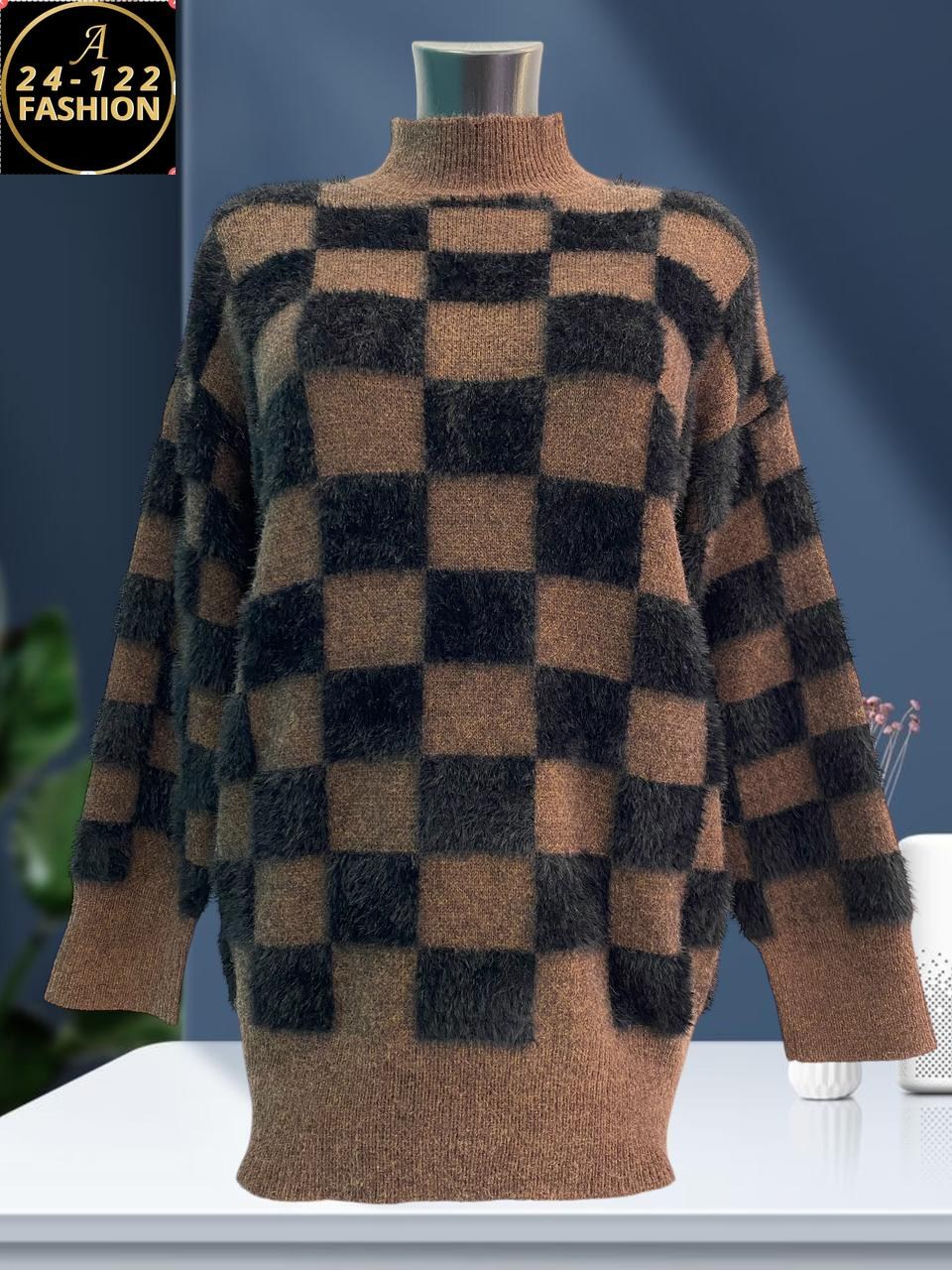 свитера женские,свитер модный,женская кофта,свитер в клетку,стильный свитер