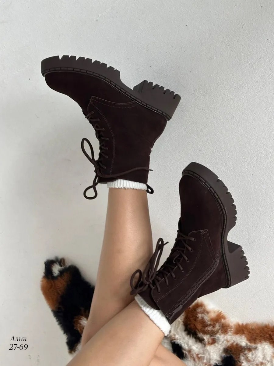зимние ботинки высокие на платформе натуральная кожа теплые obba 171748818,,ботинки женские,ботинки весенние натуральная замша женские,зимние женские ботинки