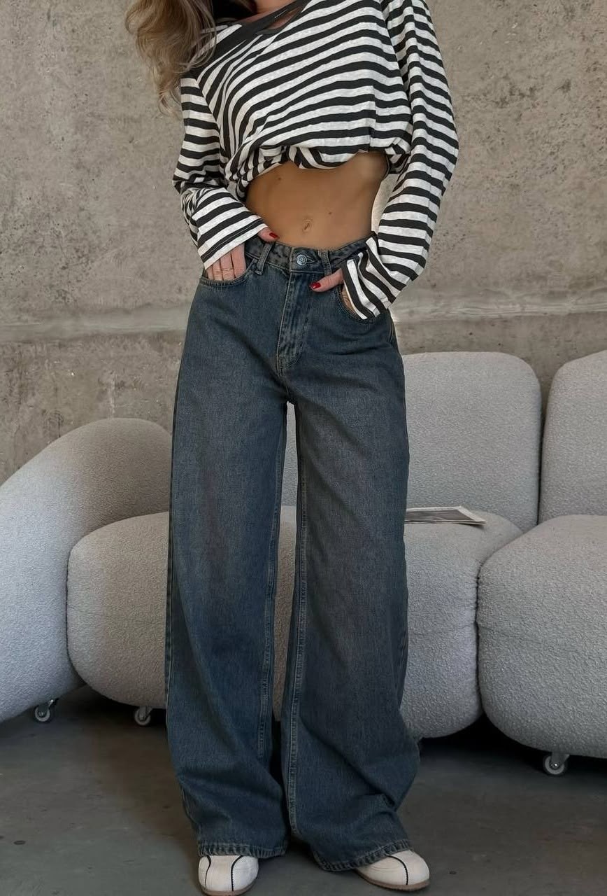 женские джинсы,джинсы,модные джинсы,джинсы широкие