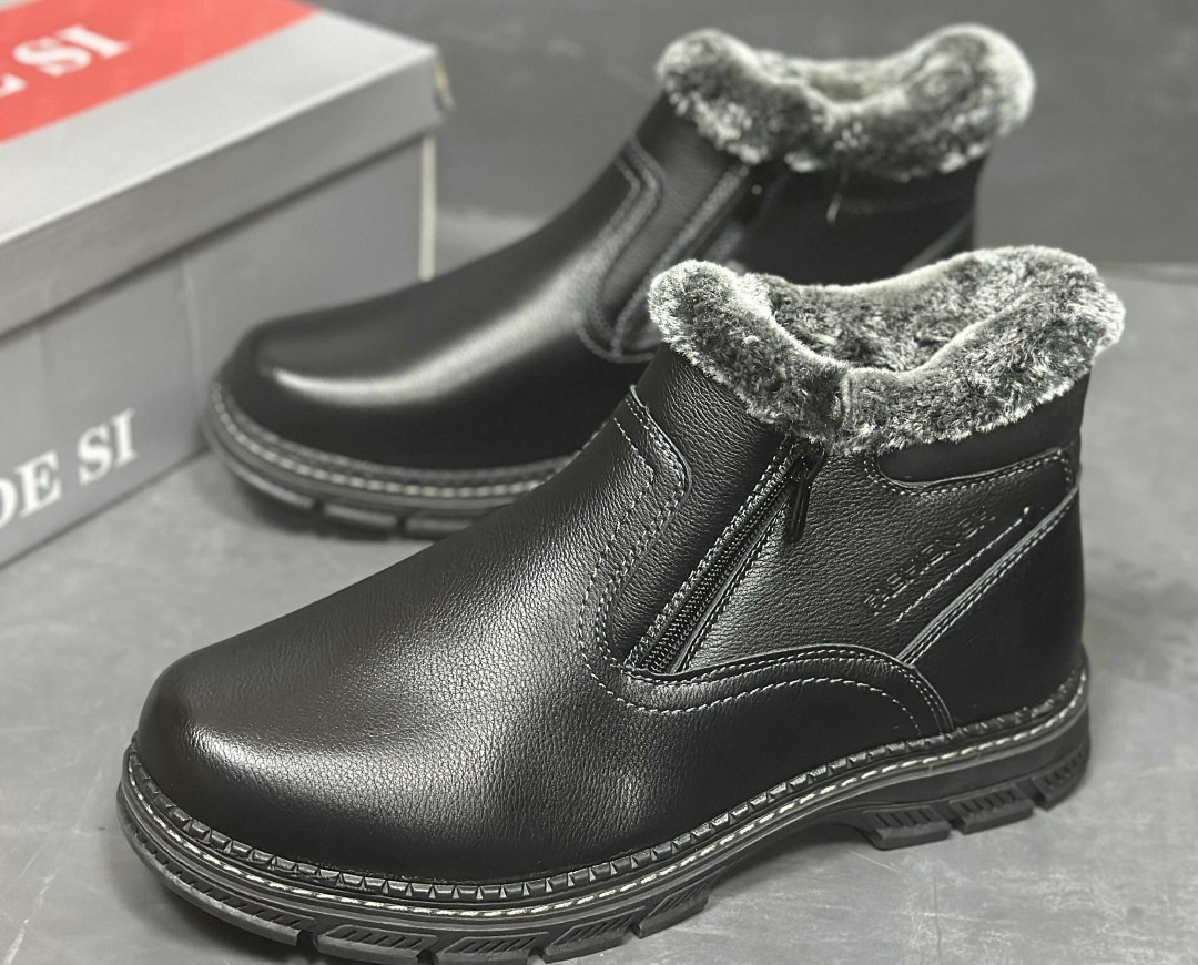 ботинки мужские зимние ailaifa арт. b229695-2,,мужские ботинки, мужская,зимние ботинки мужские