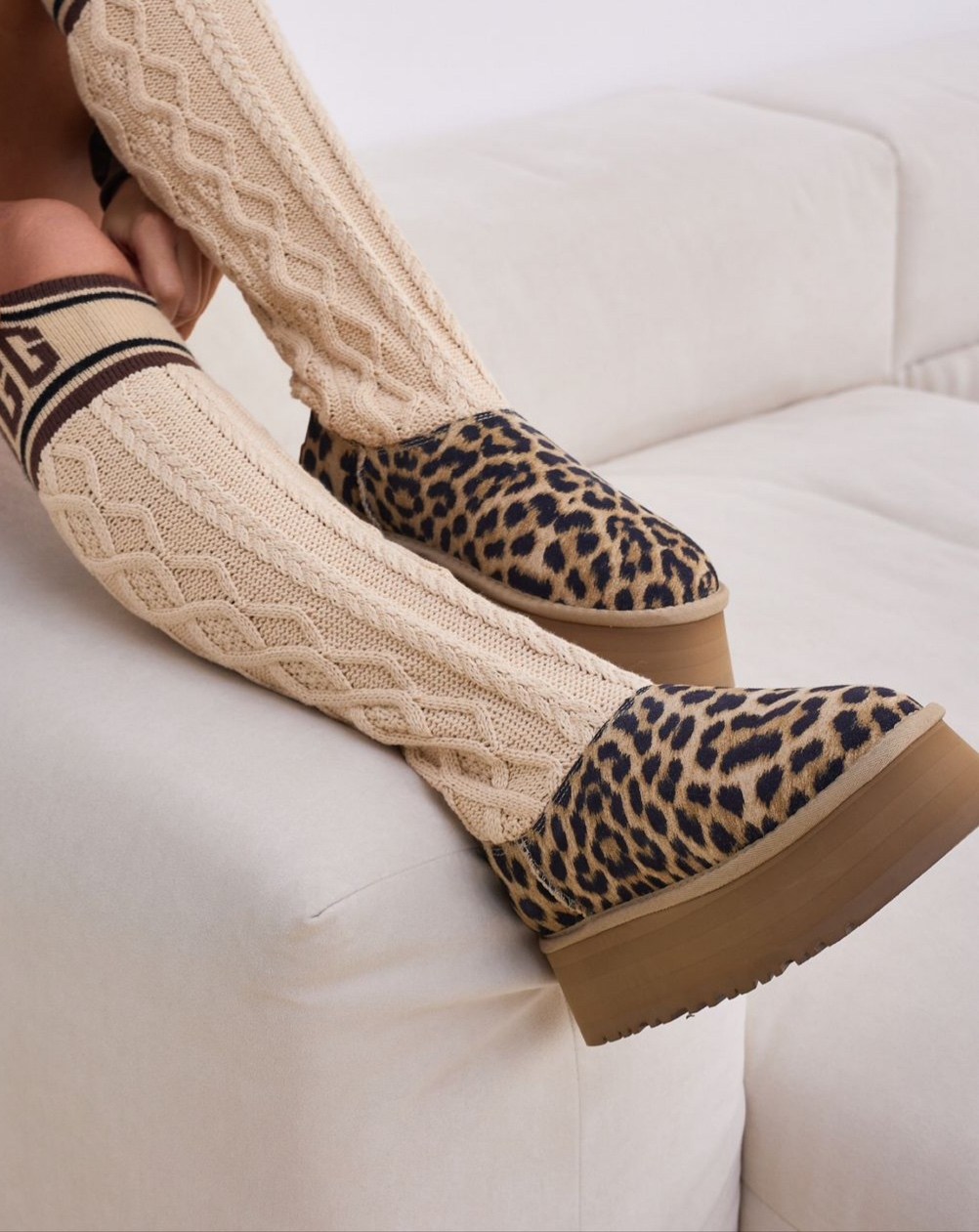 женские угги,леопардовые угги,,женская ,угги леопардовые короткие на платформе