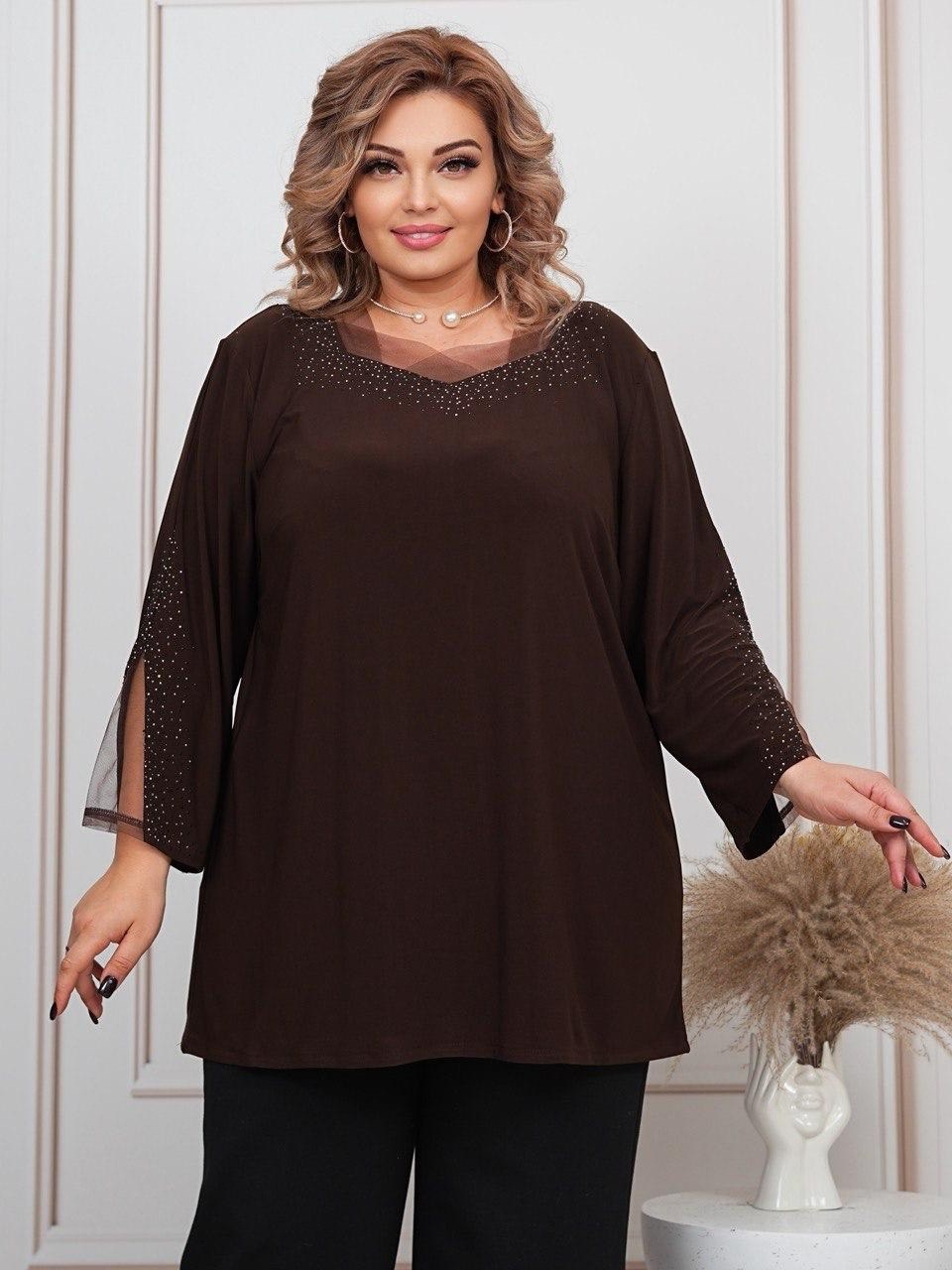 туника нарядная,костюм женский,блуза,брючный костюм,женская блуза