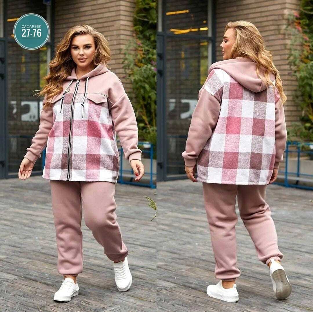 женский спортивный костюм больших размеров,теплый спортивный костюм,костюм двойка флис,теплый женский костюм плдс сайз,спортивные костюм