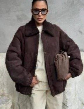 дубленка женская,куртка дубленка,стильная дубленка,дубленка,куртка-пуховик из натуральной замши