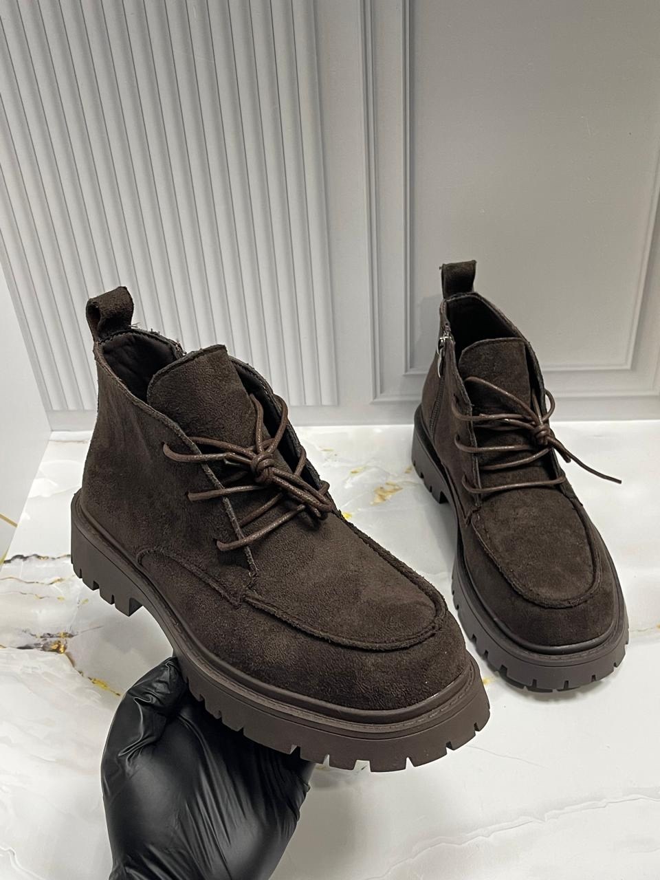 ,замшевые ботинки,женские ботинки, женская,ботинки замш