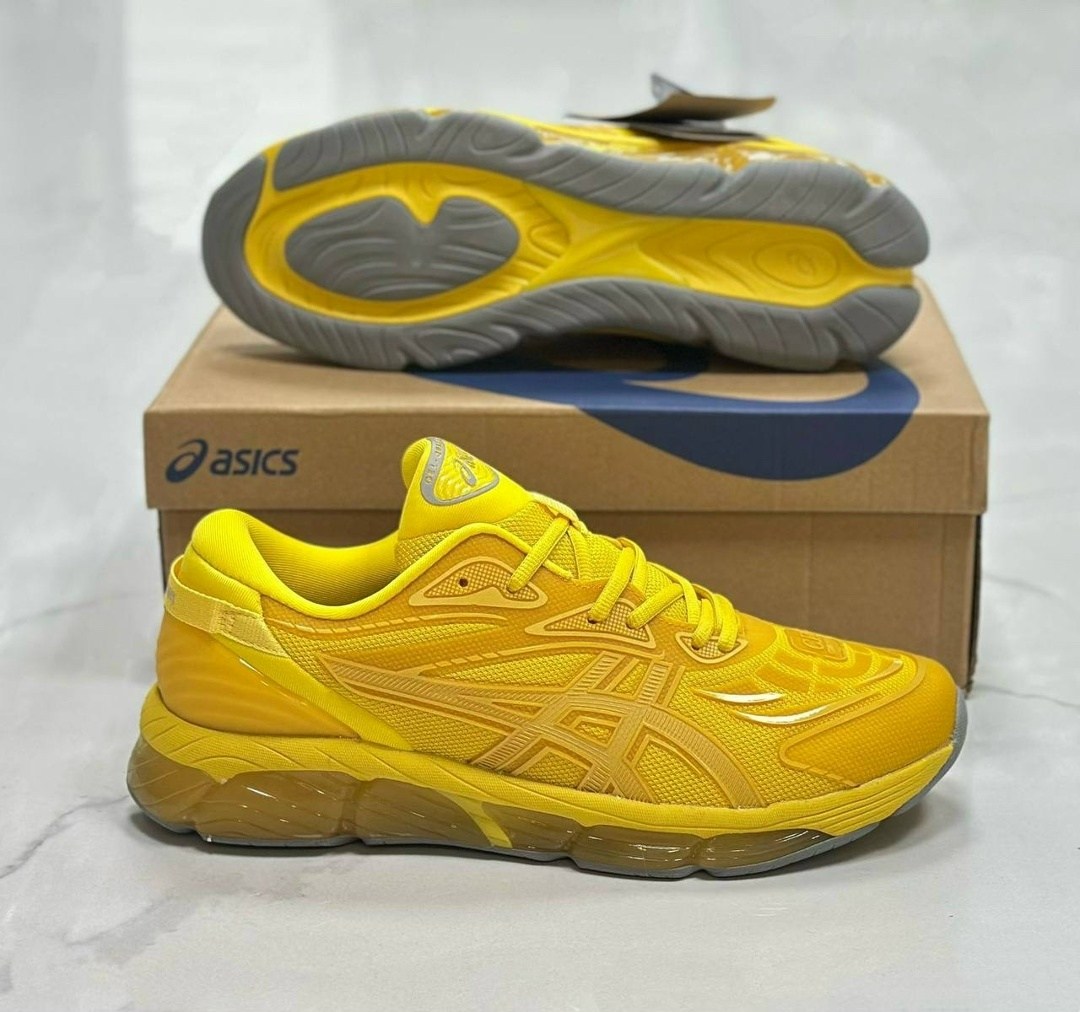 кроссовки asics,мужские кроссовки asics,желтые кроссовки,кроссовки,кроссовки асикс