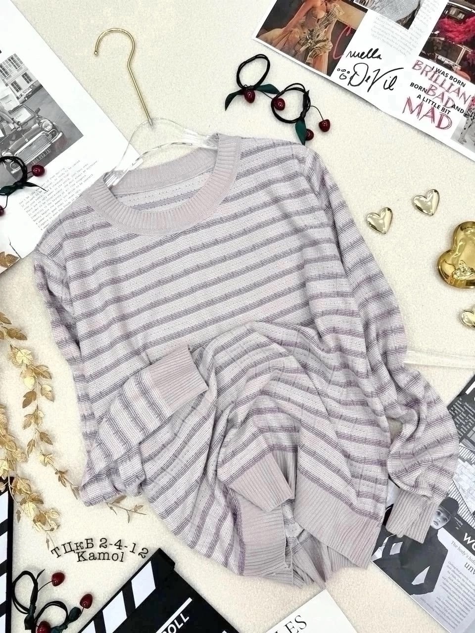 джемпер в полоску,свитер джемпер,трикотажный джемпер,свитер,кофта в полоску