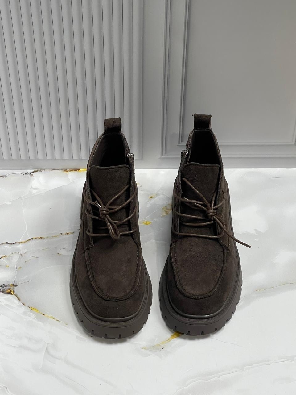 ,замшевые ботинки,женские ботинки, женская,ботинки замш