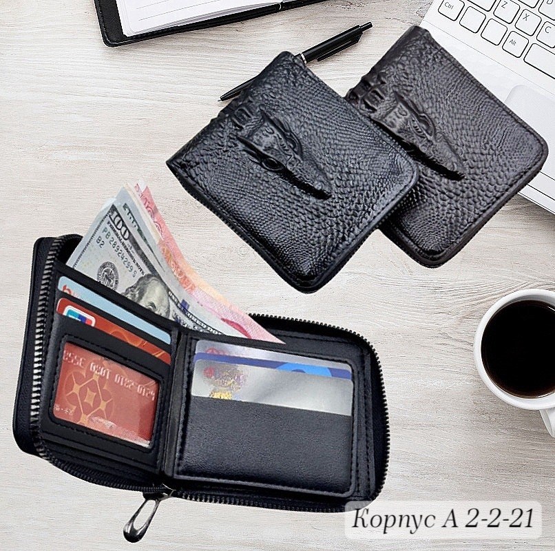 мужской кошелек из натуральной кожи,мужские кошельки,мужской кошелёк из крокодиловой кожи цена,портмоне мужской,кошельки и портмоне