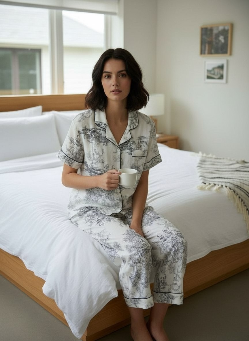 комплект пижама,женская пижама,пижамы женски,пижамы с брюками,пижама из вискозы с брюками