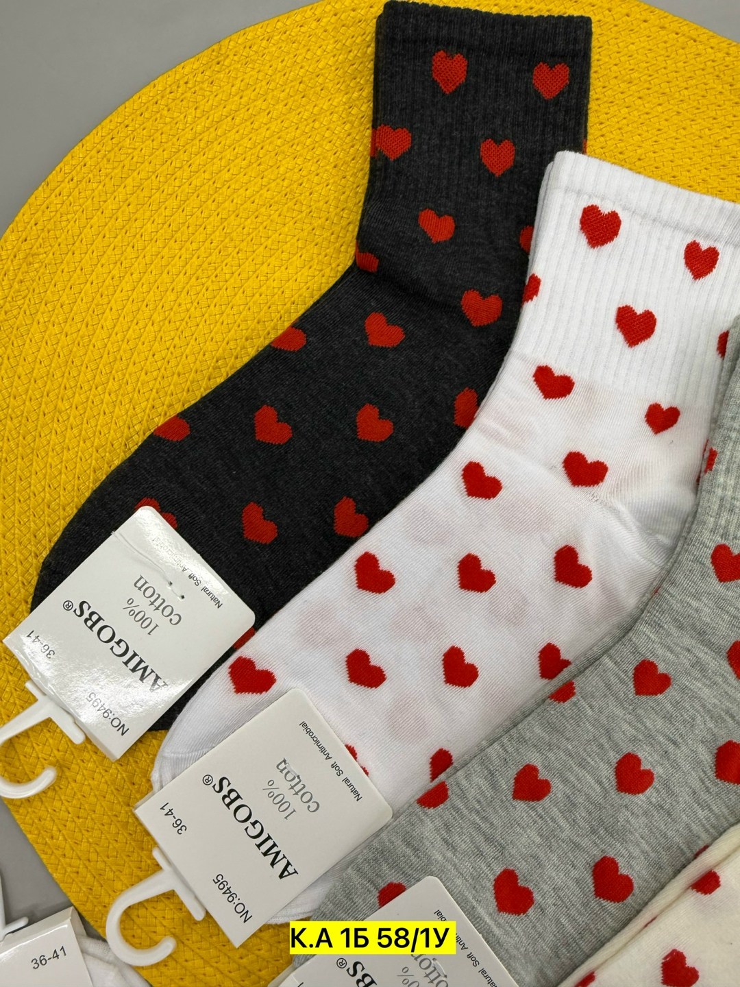 носки женские,комплект носки женские,носки хлопковые женские,носки с сердечками,носки женские короткие набор