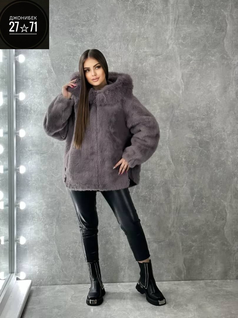 шуба искусственная с капюшоном (oversize) n&t store,шуба искусственная с капюшоном (oversize),шуба искусственная экошуба зимняя с капюшоном (oversize) n&t store,шуба из экомеха с капюшоном 46-52 цвет