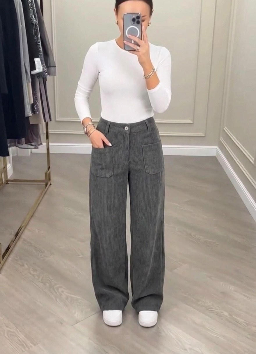 брюки коричневые микровельвет shinelbrend,женские вельветовые прямые брюки с высокой талией,брюки женские вельветовые универсальные,брюки вельветовые,женские вельветовые брюки с широкими штанинами