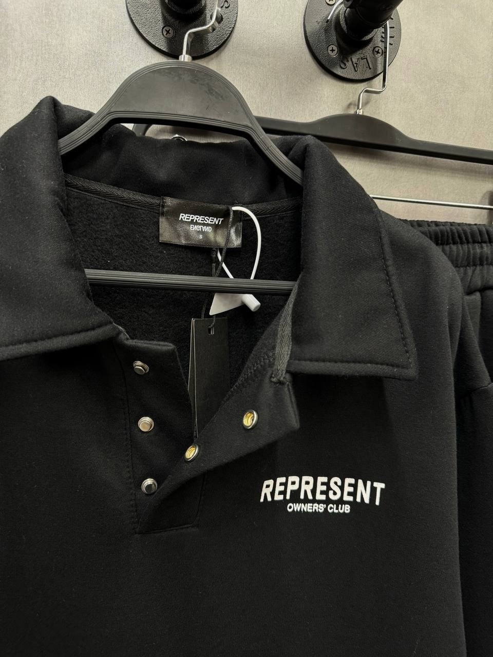 мужская кофта,свитшот represent,поло свитшот,мужские свитшоты,толстовка поло