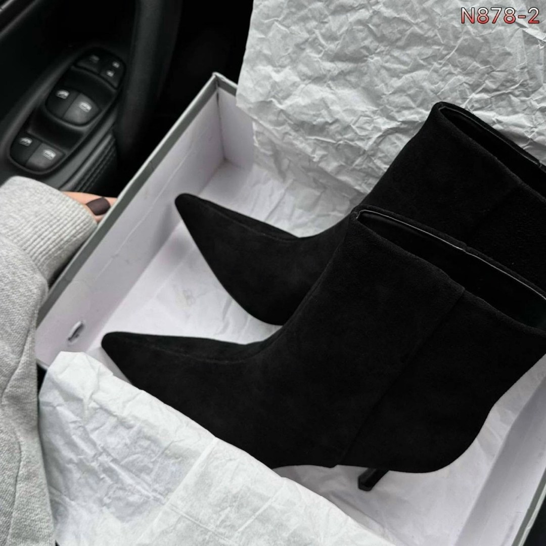 ботильоны женские,ботильоны,коричневые ботильоны,женские ботильоны с острым носком,ботильоны tendance