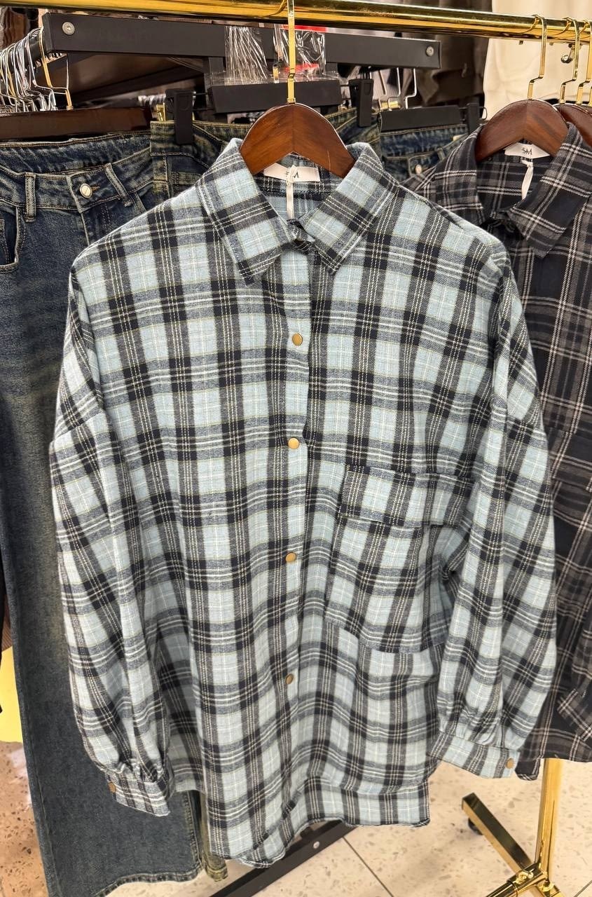 рубашка в клетку,рубашка в клетку оверсайз женская,рубашка хлопок,женская рубашка,рубашка оверсайз в клетку теплая