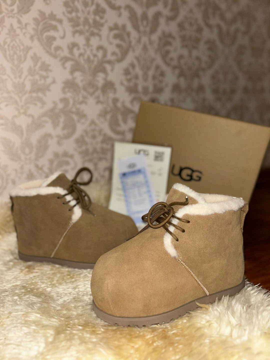 ,ugg neumel,ботинки ugg, для малышей,зимняя