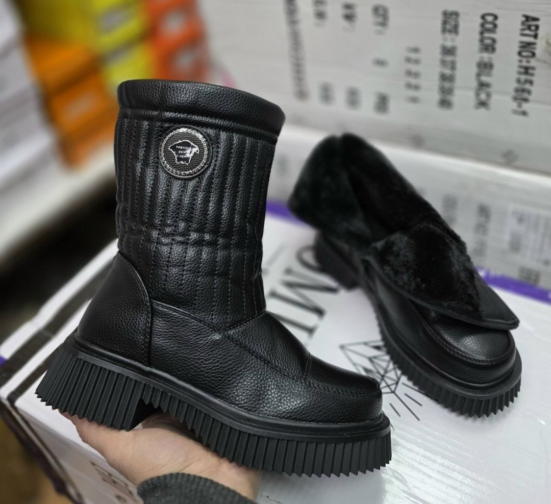 женские дутики,зимние женские дутики,,дутики зимние мех,сапоги