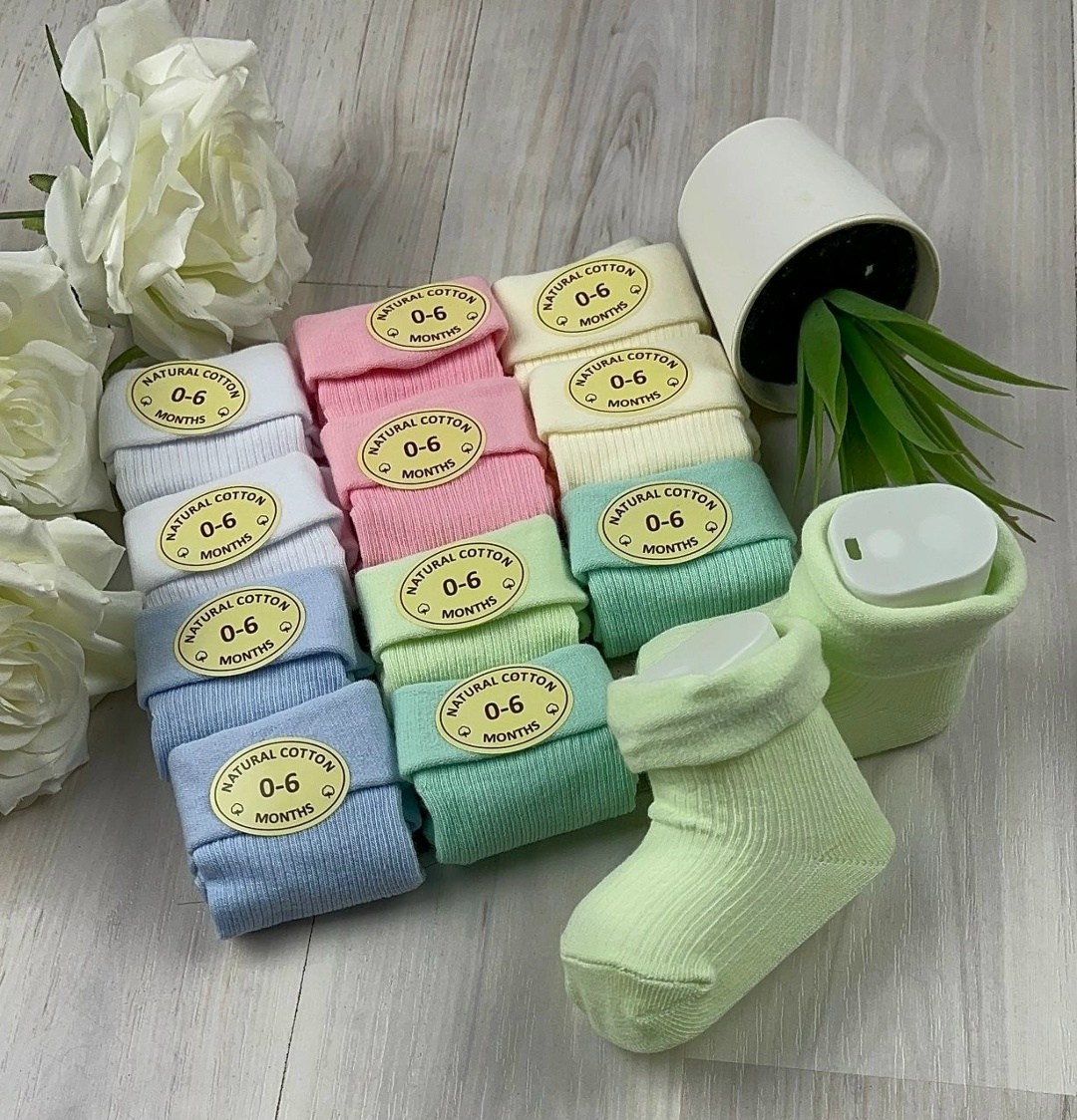 носки для новорожденной,носки махровые для новорожденных,махровые носочки,носочки детские,носки для новорожденного теплые