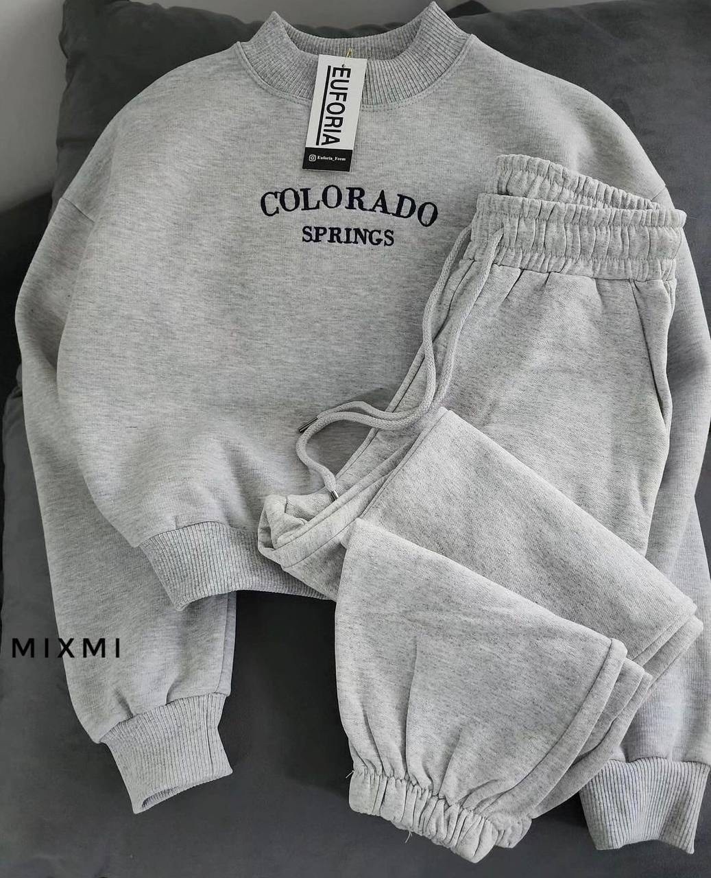 cпортивный костюм женский теплый на флисе,cпортивный костюм теплый,костюм женский на флисе,костюм colorado springs с вышивкой,спортивные костюмы женские