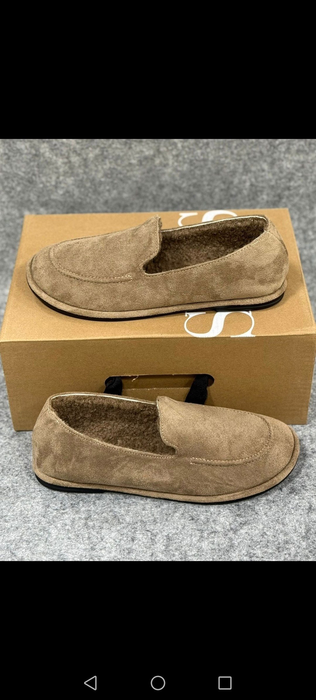 лоферы chanel,,женские замшевые лоферы chanel коричневые с мехом,лоферы женские на меху chanel,лоферы шанель