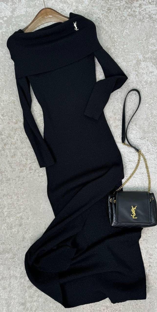 платье с открытыми плечам,черное платье,платье женские,платье,платье вечернее