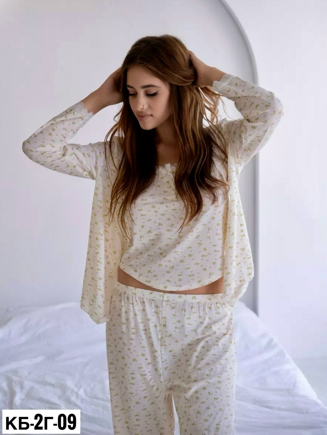 комплект пижамы со штанами,комплект пижама,стильная пижама,пижама тройка со штанами ninelya dream,пижама тройка со штанами ninelya dream 268255718