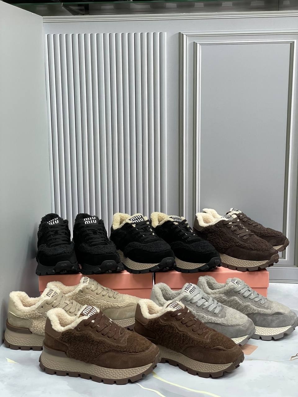 кроссовки женские,,кроссовки miu miu с мехом зимние,женские кроссовки miu miu,кроссовки зимние женские miu miu