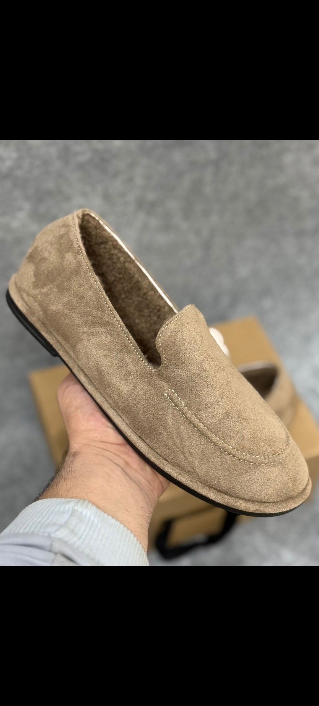 лоферы chanel,,женские замшевые лоферы chanel коричневые с мехом,лоферы женские на меху chanel,лоферы шанель