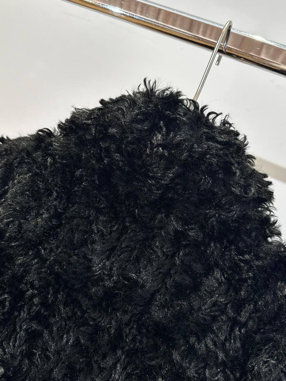 дубленка женская,дубленка черная,женская дубленка из натурального меха,дубленка из натурального меха,полупальто оверсайз