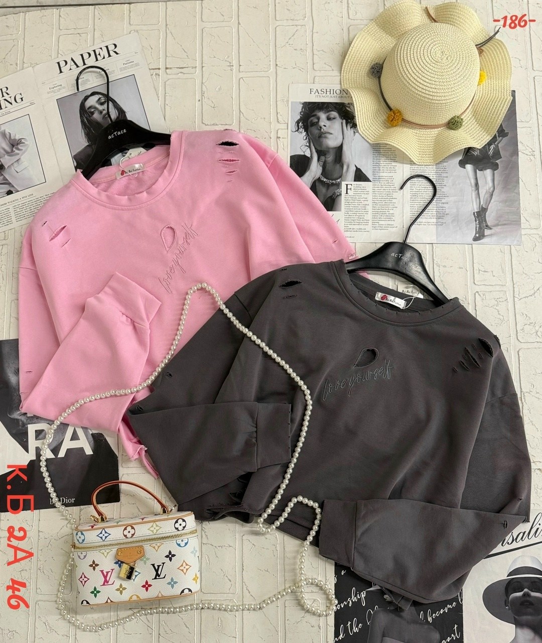 женские кофты,кофта оверсайз модная рваная с дырками kk fashion,свитшот розовый,женский свитшот,свитер кофта