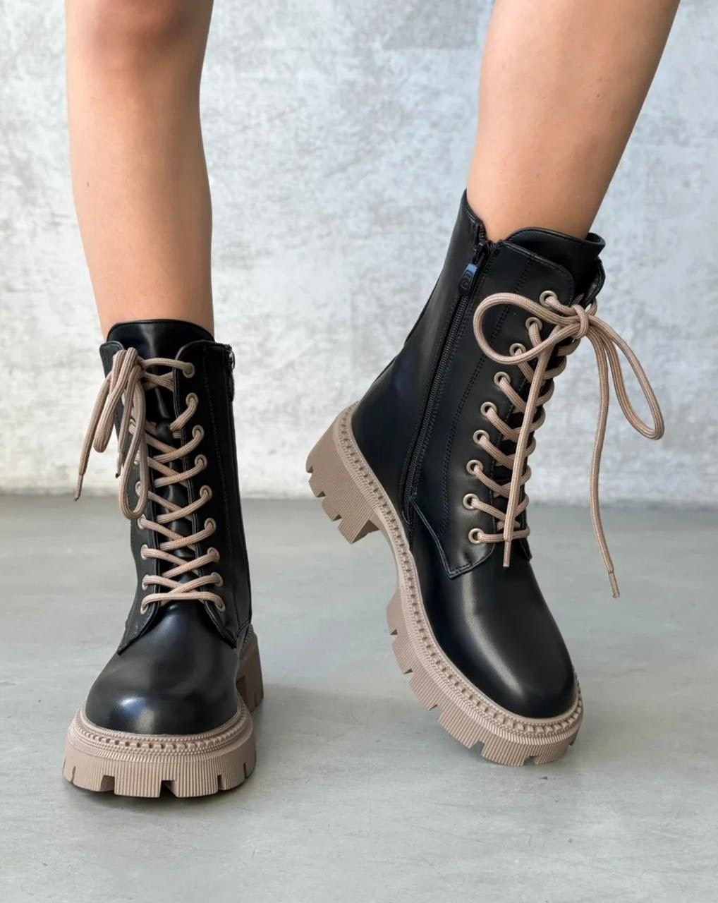 ,ботинки женские,модные ботинки,зимняя  женская,женские ботинки на шнуровке