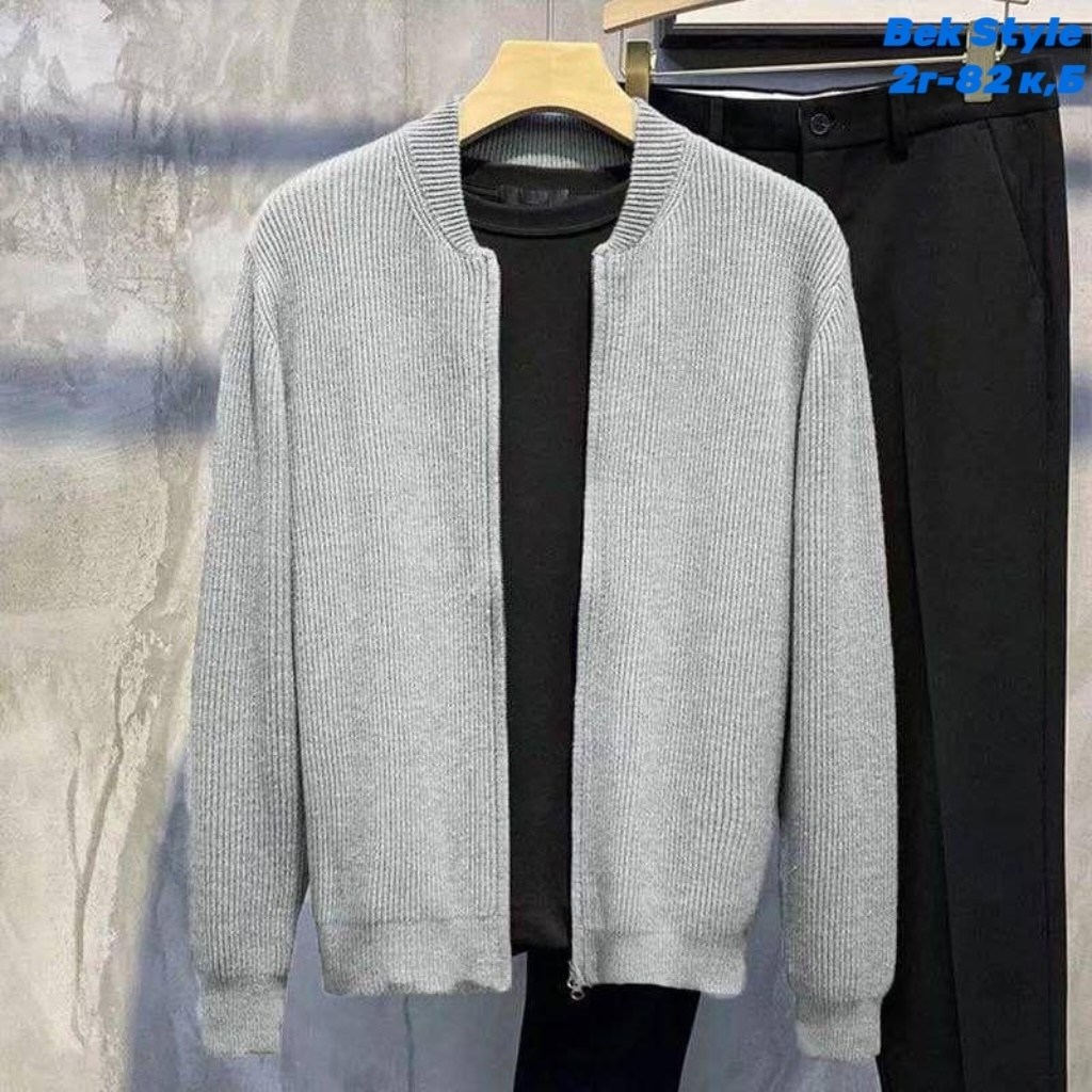вязаный мужской кардиган,мужские кардиганы,мужской кардиган на молнии,кардиган с воротником,кардиган мужской трикотажный