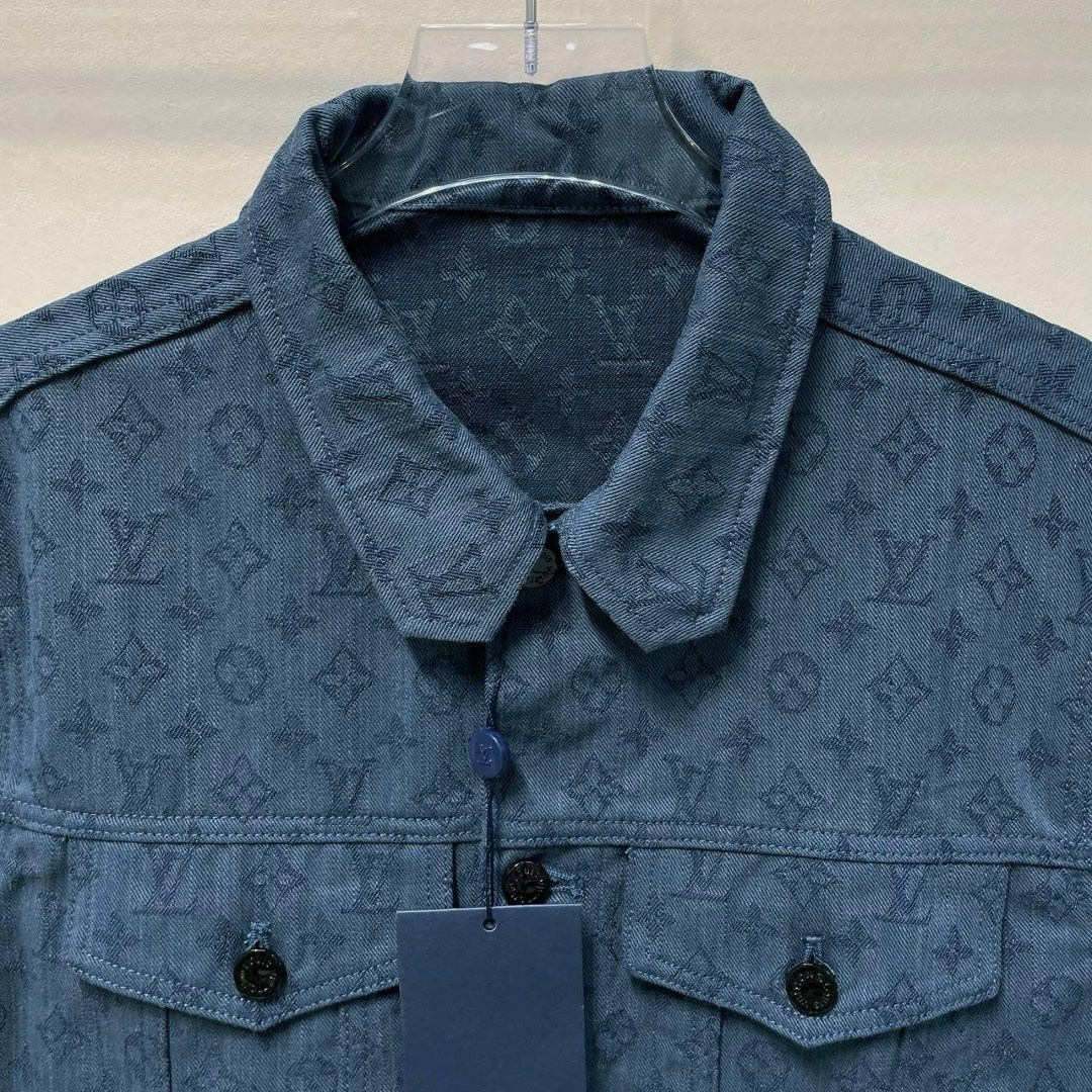 джинсовка луи виттон,louis vuitton monogram denim jacket,куртка джинсовая louis vuitton,джинсовые куртки,мужская джинсовая куртка louis vuitton