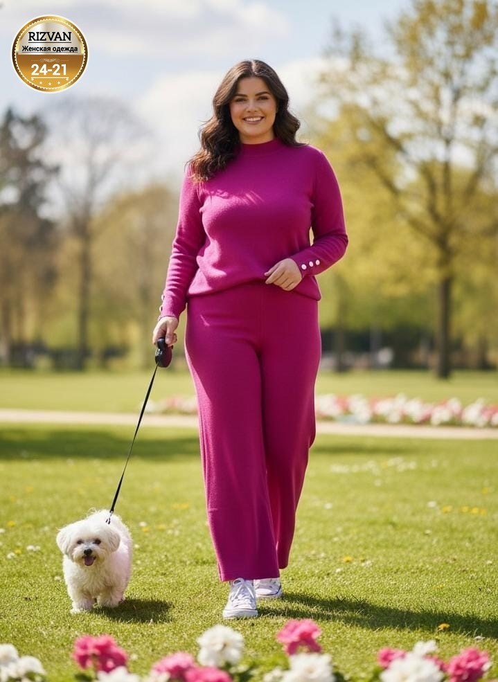 трикотажные костюмы,трикотажный костюм с брюками,вязаный костюм женский,костюм с брюками,костюм женский