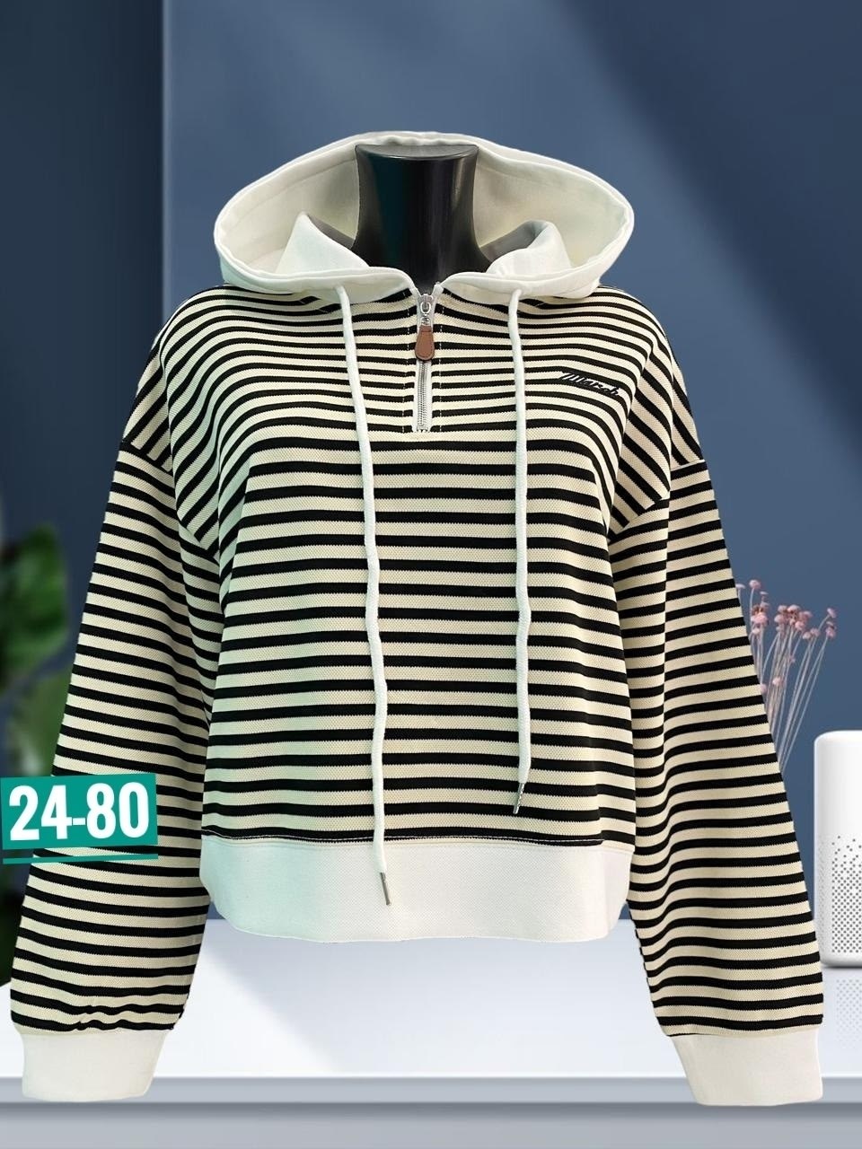 женская кофта,кофта с капюшоном,женское толстовка,полосатая толстовка,кофта с капюшоном женская