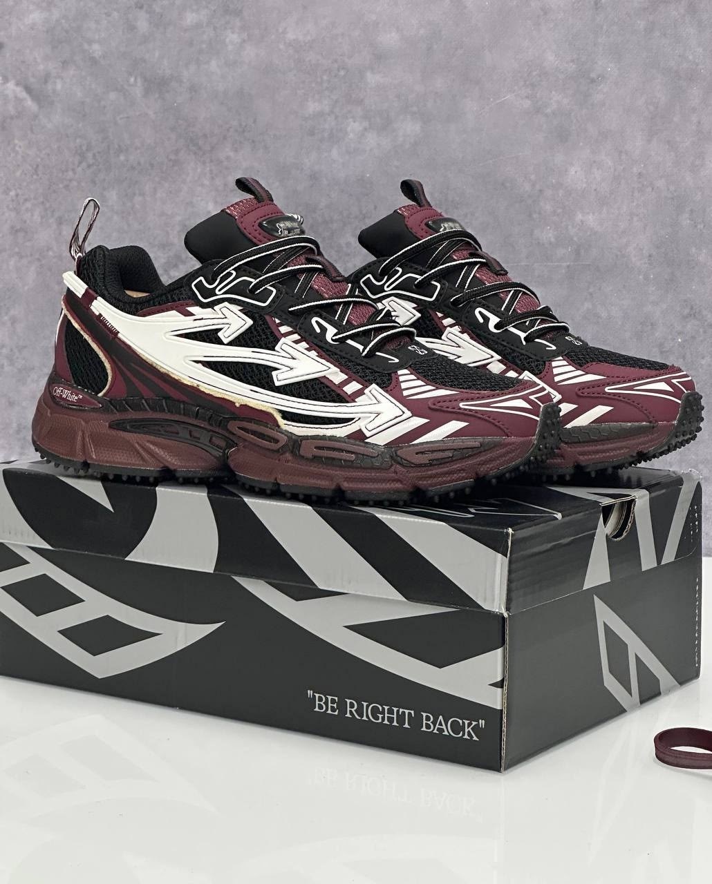 кроссовки off white be right back бордовые,кроссовки мужской,,кроссовки,кроссовки off white be right back