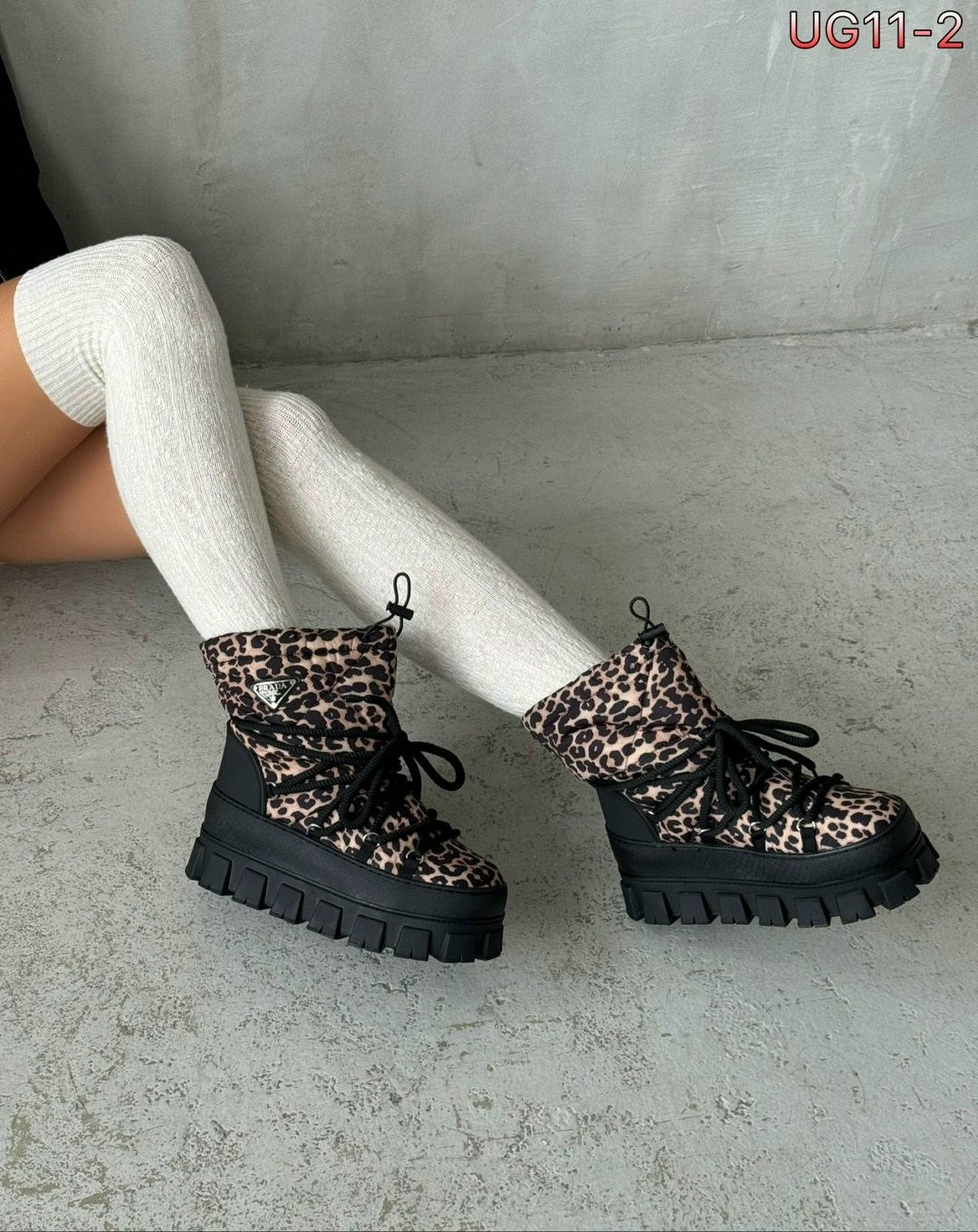 дутики зимние леопардовые на платформе behave 250146220,прада дутики женские зимние,дутики леопардовые,дутики,