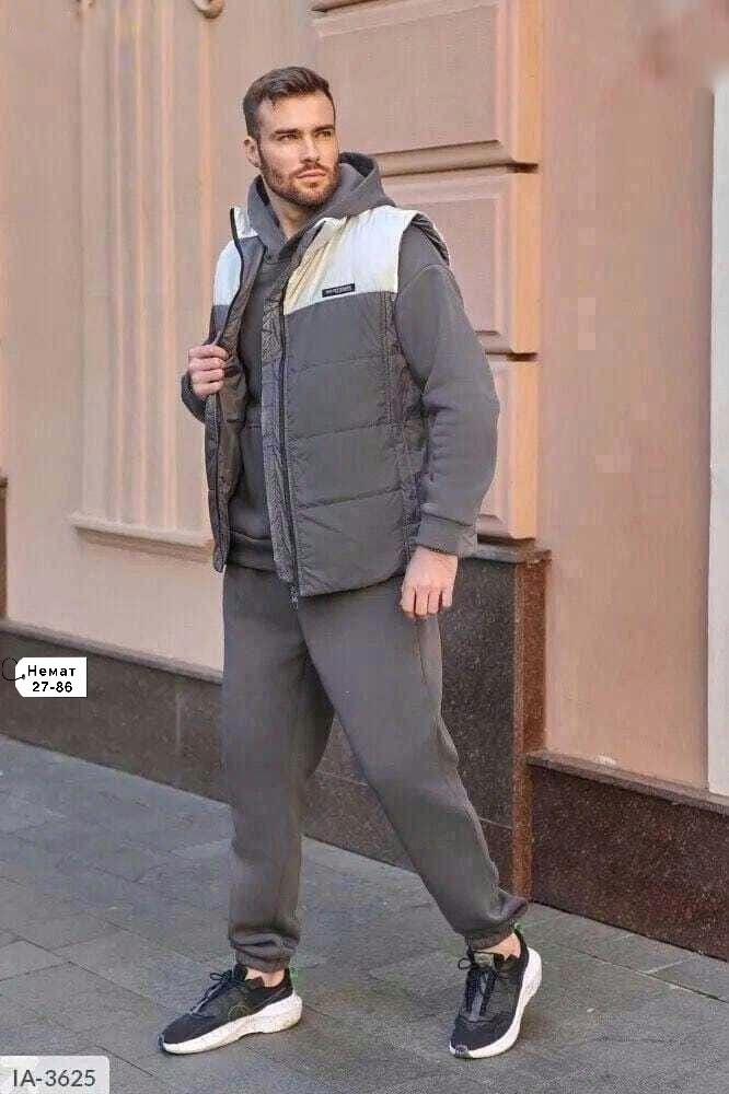 спортивный костюм тройка с жилеткой,костюм спортивный,спортивный костюм тройка,спортивный костюм с безрукавкой мужской,спортивный костюм nike тройка