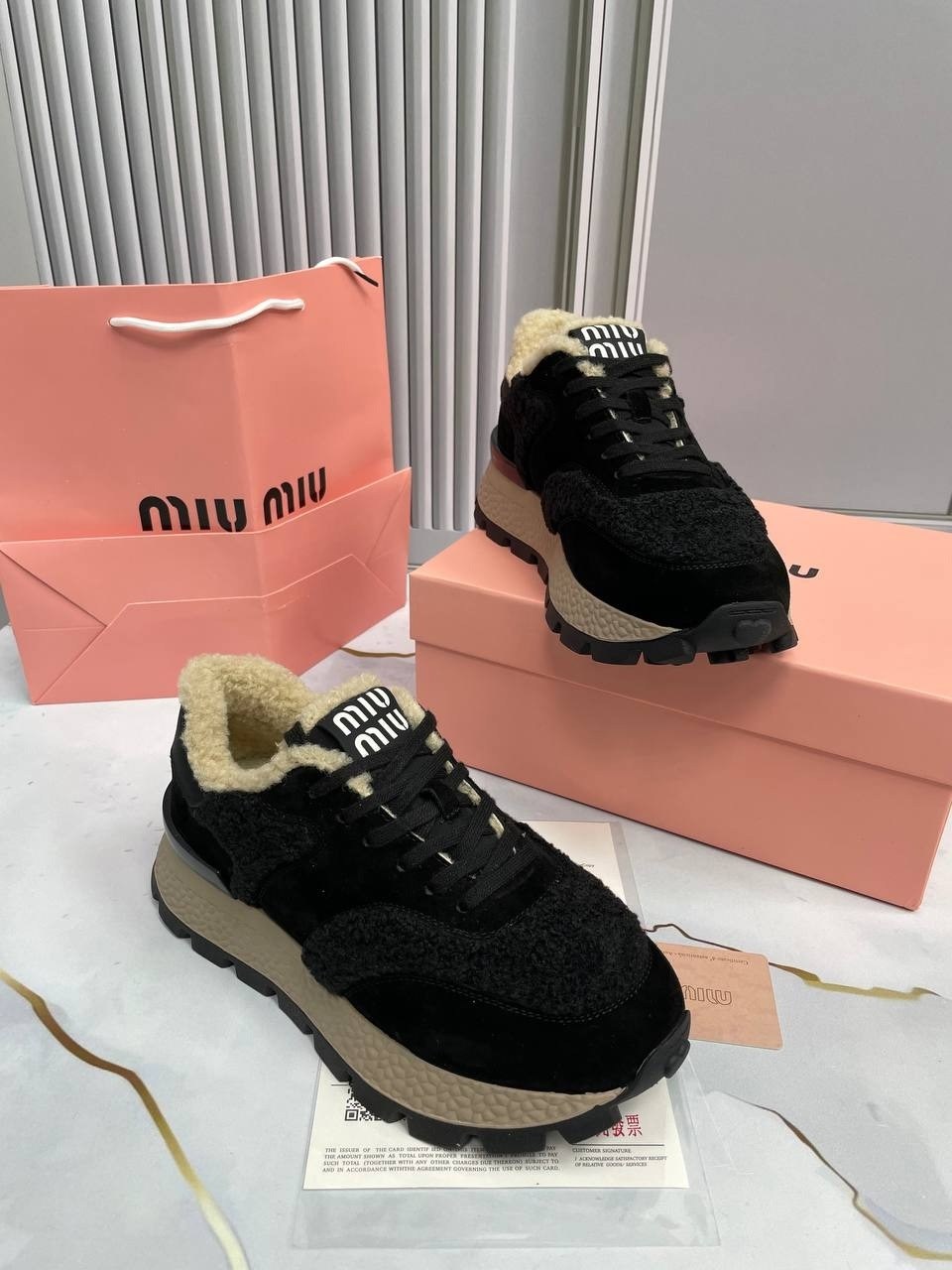 кроссовки женские,,кроссовки miu miu с мехом зимние,женские кроссовки miu miu,кроссовки зимние женские miu miu