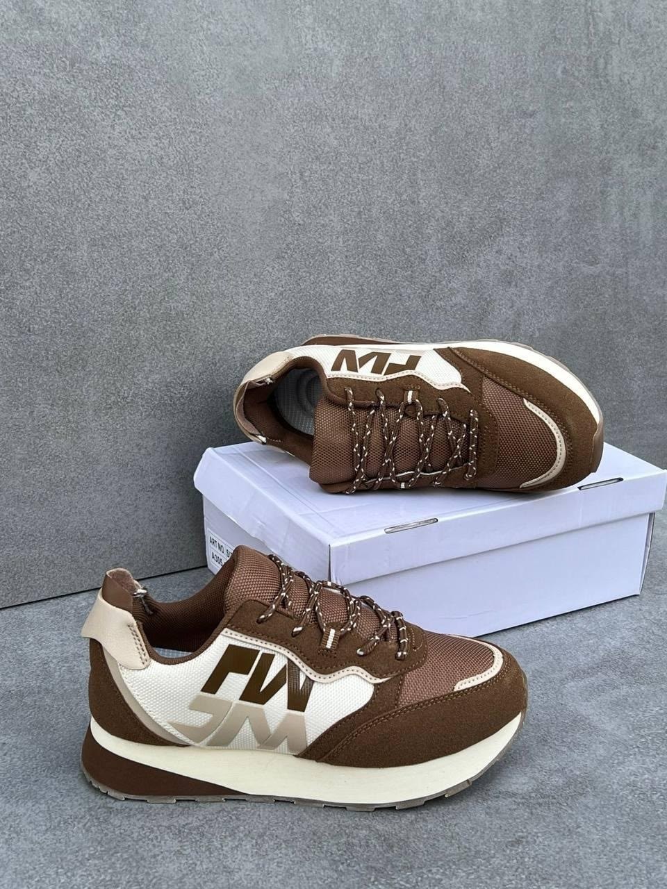 женские кроссовки,,коричневые кроссовки,спортивная ,повседневные кроссовки