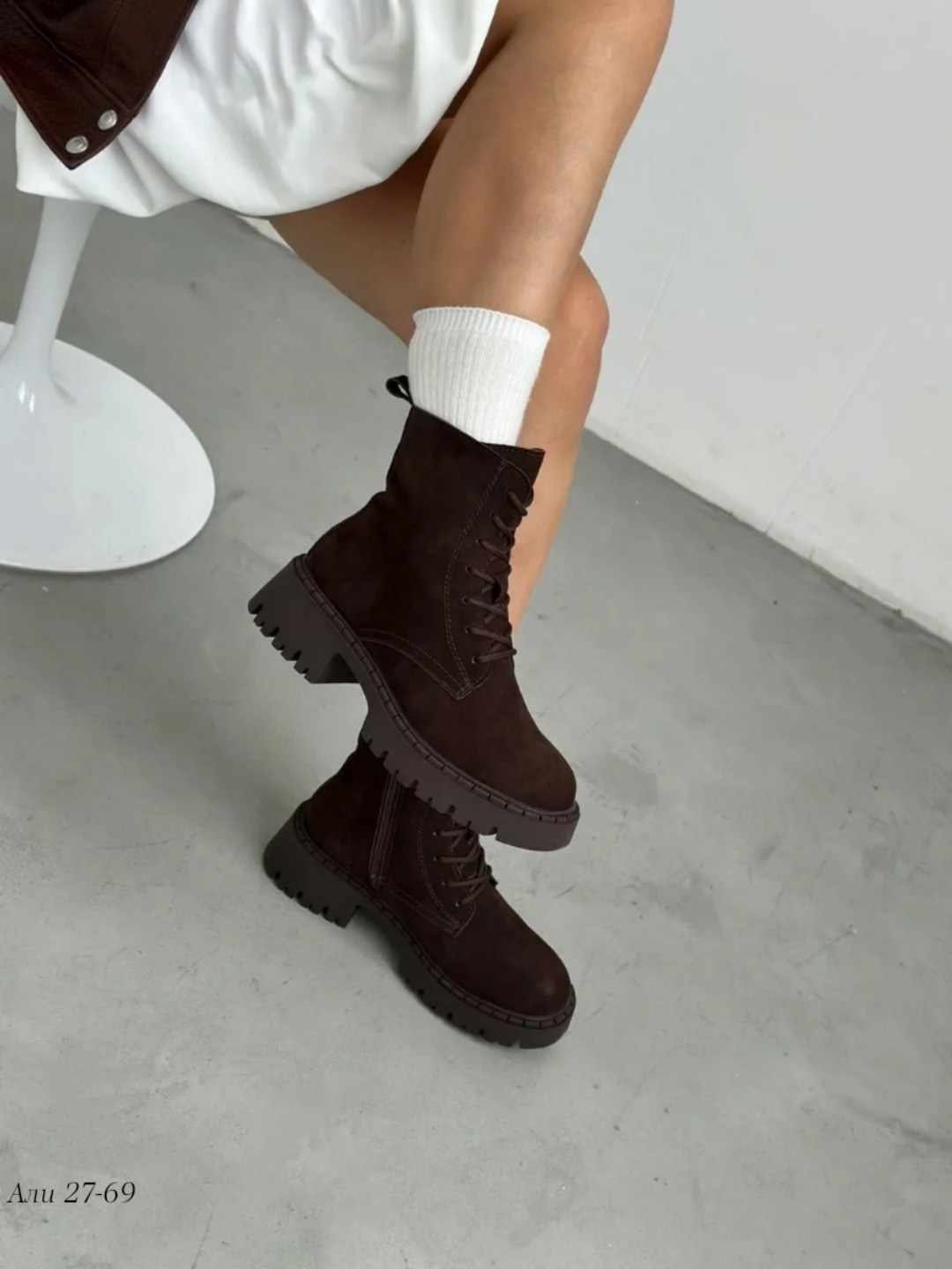,ботинки демисезонные натуральная замша на шнуровке reversal,ботинки женские,ботинки из натуральной замши,зимние ботинки высокие на платформе натуральная кожа теплые obba 171748818