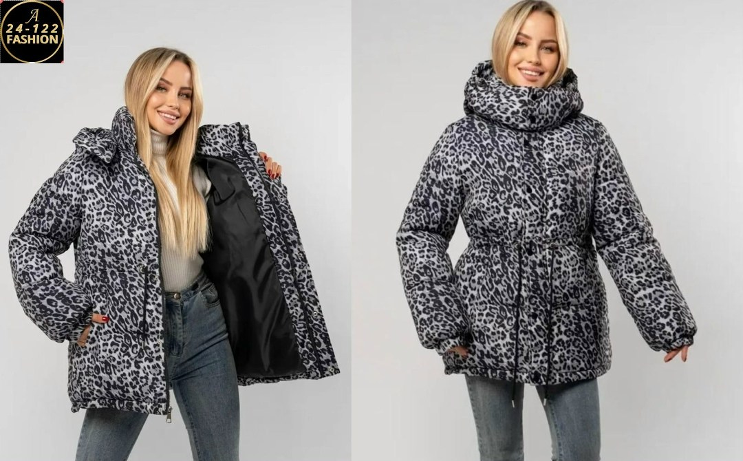 куртка с капюшоном,куртка,женская куртка,повседневная куртка,куртка демисезонная с леопардовым принтом biscolli